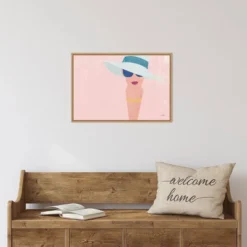 23" X 16" Fashion Forward Woman By Moira Hershey Framed Canvas Wall Art - Amanti Art 10 23" X 16" Fashion Forward Woman By Moira Hershey Framed Canvas Wall Art - Amanti Art -Amanti Art GUEST 2dbfdd58 f6de 42f0 9660 58f44999404f