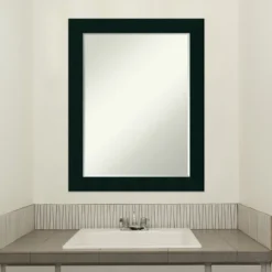 Amanti Art Tribeca Black Petite Bevel Wood Bathroom Wall Mirror 28 X 22 In. 14 Amanti Art Tribeca Black Petite Bevel Wood Bathroom Wall Mirror 28 X 22 In. -Amanti Art GUEST 2e890415 5c98 4db7 8742 99cde096fbe1