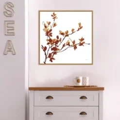 22" X 22" Colors Of The Fall IX By Anne Tavoletti Framed Canvas Wall Art Light Brown - Amanti Art -Amanti Art GUEST 2fb0045d 4e0c 4916 b74e 95dbf20f8371