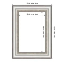 Amanti Art Salon Silver Framed Dry Erase Magnetic Board -Amanti Art GUEST 2ffc9f28 b011 4c0a 857c 093749555289