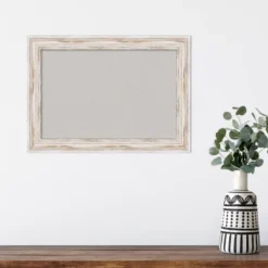 Amanti Art Alexandria White Wash Narrow Wood Framed Corkboard 10 Amanti Art Alexandria White Wash Narrow Wood Framed Corkboard -Amanti Art GUEST 32088e02 1467 4c7e b511 f12141cb63ac