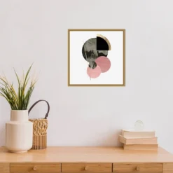 16" X 16" Spatial By Tom Reeves Framed Canvas Wall Art - Amanti Art -Amanti Art GUEST 33f34307 882a 426b 8e51 299b6e3a4878