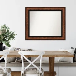 35" X 29" Non-Beveled Vogue Bronze Wall Mirror - Amanti Art 14 35" X 29" Non-Beveled Vogue Bronze Wall Mirror - Amanti Art -Amanti Art GUEST 33ffbba7 ddfb 4828 a287 de16c2a20669