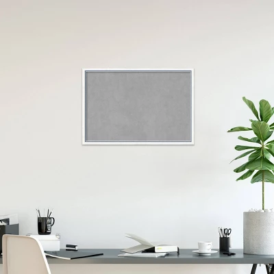 38"x26" Morgan Framed Magnetic Board White/Blue - Amanti Art: Wall Mount, Metal, Home & Office Decor 8 38"x26" Morgan Framed Magnetic Board White/Blue - Amanti Art: Wall Mount, Metal, Home & Office Decor - Image 6