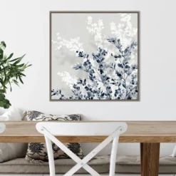 22" X 22" Blue Spring I By Isabelle Z Framed Canvas Wall Art Gray Wash - Amanti Art 13 22" X 22" Blue Spring I By Isabelle Z Framed Canvas Wall Art Gray Wash - Amanti Art -Amanti Art GUEST 356940ed 4720 4e9f 894f 63f50b137669