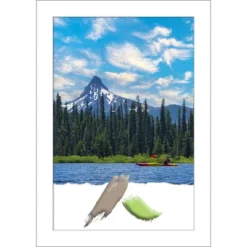 Amanti Art Wedge White Picture Frame -Amanti Art GUEST 3636f0d0 0175 443a a05d 928afedca58d