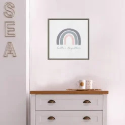 16" X 16" Better Together I By Wild Apple Portfolio Framed Canvas Wall Art Gray Wash - Amanti Art -Amanti Art GUEST 37adbe2c 4fef 49c8 9fae 6630b74cc5eb