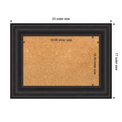 Amanti Art Shipwreck Framed Corkboard, Natural Cork 5 Amanti Art Shipwreck Framed Corkboard, Natural Cork - Image 3