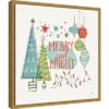 16" X 16" Merry And Bright Christmas Tree Square By Janelle Penner Framed Canvas Wall Art - Amanti Art -Amanti Art GUEST 392cad6d 848d 4320 8898 d78c705fffde