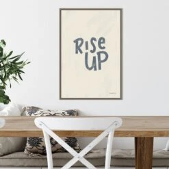 16" X 23" Rise Up II Neutral By Becky Thorns Framed Canvas Wall Art Gray Wash - Amanti Art -Amanti Art GUEST 39702aeb ffb6 4bd9 8424 bc3efddc9803