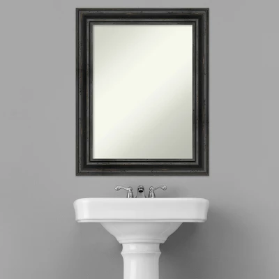 Rustic Pine Non-Beveled Wood Bathroom Wall Mirror Wall Mirror 7 Rustic Pine Non-Beveled Wood Bathroom Wall Mirror Wall Mirror - Image 5