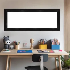 Amanti Art 16"x40" Grand Black Narrow Framed Magnetic Dry Erase Board 16 Amanti Art 16"x40" Grand Black Narrow Framed Magnetic Dry Erase Board -Amanti Art GUEST 39ed8b56 be22 40f1 b206 5944eb64f602