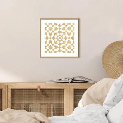 16" X 16" Simply Elegant XVI By Nancy Green Framed Canvas Wall Art - Amanti Art 6 16" X 16" Simply Elegant XVI By Nancy Green Framed Canvas Wall Art - Amanti Art - Image 4