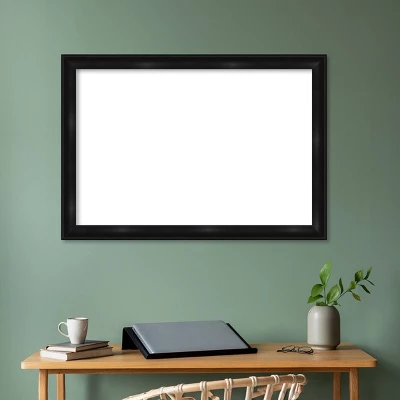 Amanti Art 28"x40" Grand Black Narrow Framed Magnetic Dry Erase Board 8 Amanti Art 28"x40" Grand Black Narrow Framed Magnetic Dry Erase Board - Image 6