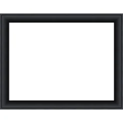 Amanti Art Nero Black Framed Dry Erase Magnetic Board -Amanti Art GUEST 3b132d31 6b91 4229 a7d2 e5181bc67514