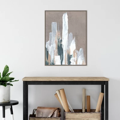 22" X 30" Shape Of Form II By JL Design Framed Canvas Wall Art Gray Wash - Amanti Art 6 22" X 30" Shape Of Form II By JL Design Framed Canvas Wall Art Gray Wash - Amanti Art - Image 4