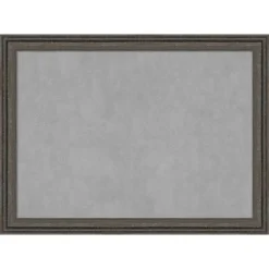 31"x23" Upcycled Framed Magnetic Board Brown/Gray - Amanti Art -Amanti Art GUEST 3da760ad 09c7 4be2 85d7 356ad55ebf18