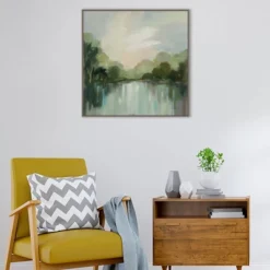 30" X 30" Cool Spring Day By Silvia Vassileva Framed Canvas Wall Art Print - Amanti Art -Amanti Art GUEST 3e780c0d 6682 41dd b6f1 6920c41efd98