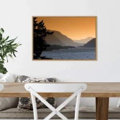 23" X 16" Scenic View Of The Columbia River Gorge By David Frazier Danita Delimont Framed Canvas Wall Art - Amanti Art -Amanti Art GUEST 3fc0e6b2 3045 444f afb9 75ff6d669068