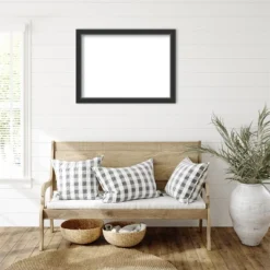 Amanti Art Corvino Black Narrow Framed Dry Erase Magnetic Board -Amanti Art GUEST 401679ea 63f8 4c83 bf4f 6aec21b914cc