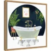 16" X 16" Homebody Collection C Bath By Victoria Borges Framed Canvas Wall Art Brown - Amanti Art -Amanti Art GUEST 40b07f5c d0ff 44fe 9c9a 1da30d52d4e8