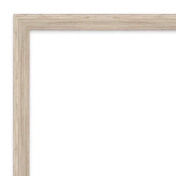 19" X 25" Non-Beveled Hardwood Wedge Whitewash Wood Wall Mirror - Amanti Art 10 19" X 25" Non-Beveled Hardwood Wedge Whitewash Wood Wall Mirror - Amanti Art -Amanti Art GUEST 4151e68c 7202 4b45 9def d3de15a69455