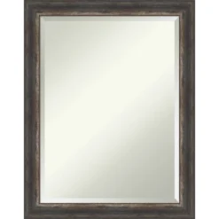 Bark Rustic Framed Bathroom Vanity Wall Mirror Charcoal - Amanti Art 27 Bark Rustic Framed Bathroom Vanity Wall Mirror Charcoal - Amanti Art -Amanti Art GUEST 41704db2 76c4 42ef 86ba 577115729ad8