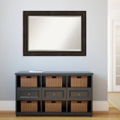 42" X 30" Beveled Stately Bronze Wall Mirror - Amanti Art -Amanti Art GUEST 426b8fbc b9f6 47a4 a3fa 54ba90fbfe6e