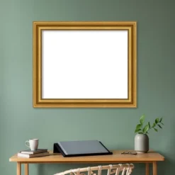 Amanti Art Parlor Gold Framed Magnetic Dry Erase Board -Amanti Art GUEST 436d4cac b326 4416 966a 4c01ec759f4d