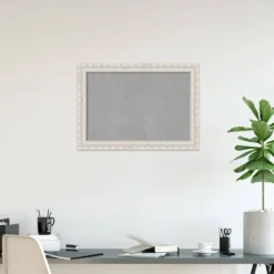42"x30" Opera Framed Magnetic Board Off-White - Amanti Art: Wall Mount, Metal, Home & Office Use -Amanti Art GUEST 451aee12 541d 45f6 b279 908201a7bbe9