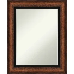 Vogue Petite Bevel Bathroom Wall Mirror -Amanti Art GUEST 4636ce3a 6468 45d8 9e3d 070e362f0c88