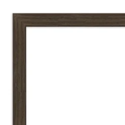 Amanti Art Woodgrain Stripe Chocolate Framed Dry Erase Magnetic Board -Amanti Art GUEST 481fba3a dab5 41a1 9a8c 98ba7564dcc9
