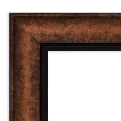 21" X 55" Non-Beveled Vogue Bronze Full Length On The Door Mirror - Amanti Art -Amanti Art GUEST 48496b16 c202 4af4 b8d3 e13e9ca3988a