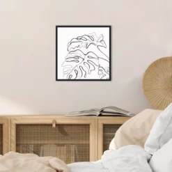 16" X 16" Infinity Of Simple II By Eva Watts Framed Canvas Wall Art - Amanti Art -Amanti Art GUEST 4959ef22 c345 40aa b05b d6340c680950