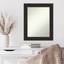 23" X 29" Non-Beveled Accent Bronze Wall Mirror - Amanti Art -Amanti Art GUEST 4a572349 15be 47b6 ab09 10e29cb9bcaf