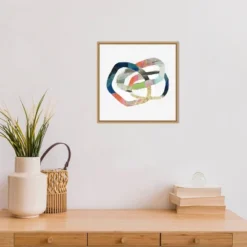 16" X 16" Allied I By PI Gallerie Framed Canvas Wall Art - Amanti Art -Amanti Art GUEST 4f34f854 7665 49d4 965b f78e121a2c2b