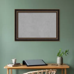 42"x30" Villa Framed Magnetic Board Oil Rubbed Bronze - Amanti Art: Wall Mount, Metal, Home & Office Decor -Amanti Art GUEST 4f7aabac 2113 4012 a0e8 fd29eb1fc4d9