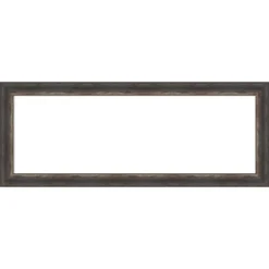 Amanti Art Bark Rustic Char Narrow Framed Dry Erase Magnetic Board -Amanti Art GUEST 4f7c3329 1e2e 4e17 b195 ff11beb31754
