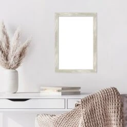 Amanti Art Crackled Metallic Narrow Framed Dry Erase Magnetic Board -Amanti Art GUEST 50179d67 bce4 4332 bf40 59046d54a7f5