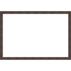 Amanti Art Whiskey Brown Rustic Framed Dry Erase Magnetic Board -Amanti Art GUEST 50d1c3b9 4a5e 4229 b87e f1785f2b4f39