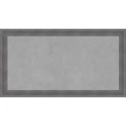 Amanti Art Dixie Grey Rustic Wood Framed Magnetic Board -Amanti Art GUEST 51df3b7a 3b1f 4be2 835e 1ca8d6d58b65