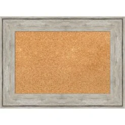Amanti Art Crackled Metallic Framed Corkboard, Natural Cork -Amanti Art GUEST 51e2c23c 6caa 4680 a7ba 6666df927a70