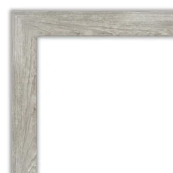Amanti Art Dove Greywash Narrow Framed Corkboard, Natural Cork
