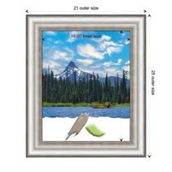Amanti Art Salon Silver Picture Frame -Amanti Art GUEST 52c23339 6ea1 4bf8 ba08 a1e57b6d8a52