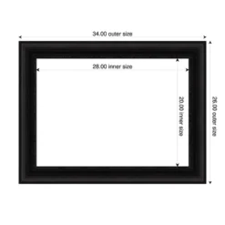 Amanti Art Parlor Black Framed Magnetic Dry Erase Board 18 Amanti Art Parlor Black Framed Magnetic Dry Erase Board -Amanti Art GUEST 533e6d57 be5e 4f9e a005 feddae0fbac4