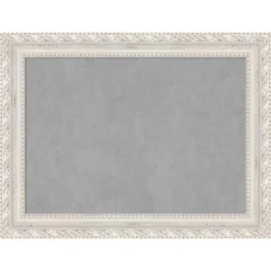34"x26" Opera Framed Magnetic Board Off-White - Amanti Art: Real Wood, Steel, Wall Mount, Home & Office Decor -Amanti Art GUEST 5587dd65 d293 4db8 b194 d4b0750d07bc