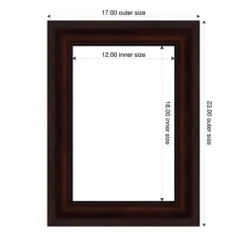 Amanti Art Coffee Bean Brown Framed Dry Erase Magnetic Board -Amanti Art GUEST 56601f5a 1918 4fb4 b046 9f87a7c9f454