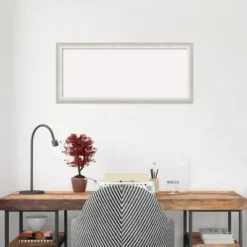 32"x14" Two Tone Wood Frame White Cork Board Silver - Amanti Art: Bulletin Board For Office, Wall Mount, No Choking Hazard 19 32"x14" Two Tone Wood Frame White Cork Board Silver - Amanti Art: Bulletin Board For Office, Wall Mount, No Choking Hazard -Amanti Art GUEST 56932780 2f19 42fd b3ea 3409a52a45d1
