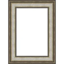 Amanti Art Mezzanine Antique Silver Framed Dry Erase Magnetic Board -Amanti Art GUEST 56f37e3d f44e 49df 985b c4c3a6de1b8a