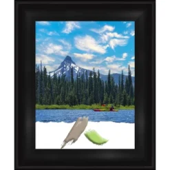 Amanti Art Grand Black Narrow Picture Frame -Amanti Art GUEST 57b888bf f87b 4b82 8cc4 1ef3a2a4c57d